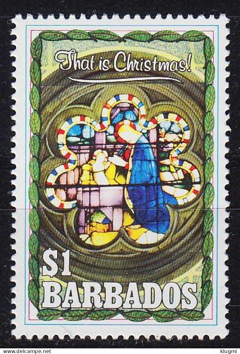 BARBADOS [1990] MiNr 0768 ( **/mnh ) Weihnachten - Barbades (1966-...)