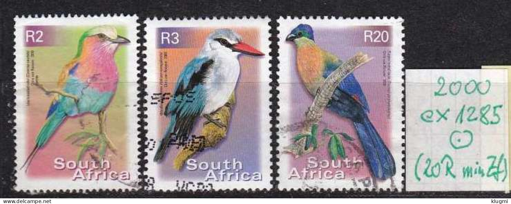 SÜDAFRIKA SOUTH AFRICA [2000] MiNr 1285 Ex ( O/used ) [13] Vögel 20R Ein Kurzer Zahn / 20R Perforation Fault - Oblitérés