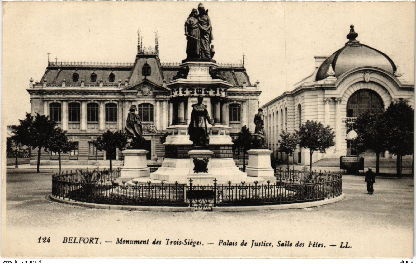 CPA Siege De Belfort Monument Des Trois (1362998) - Belfort – Siège De Belfort