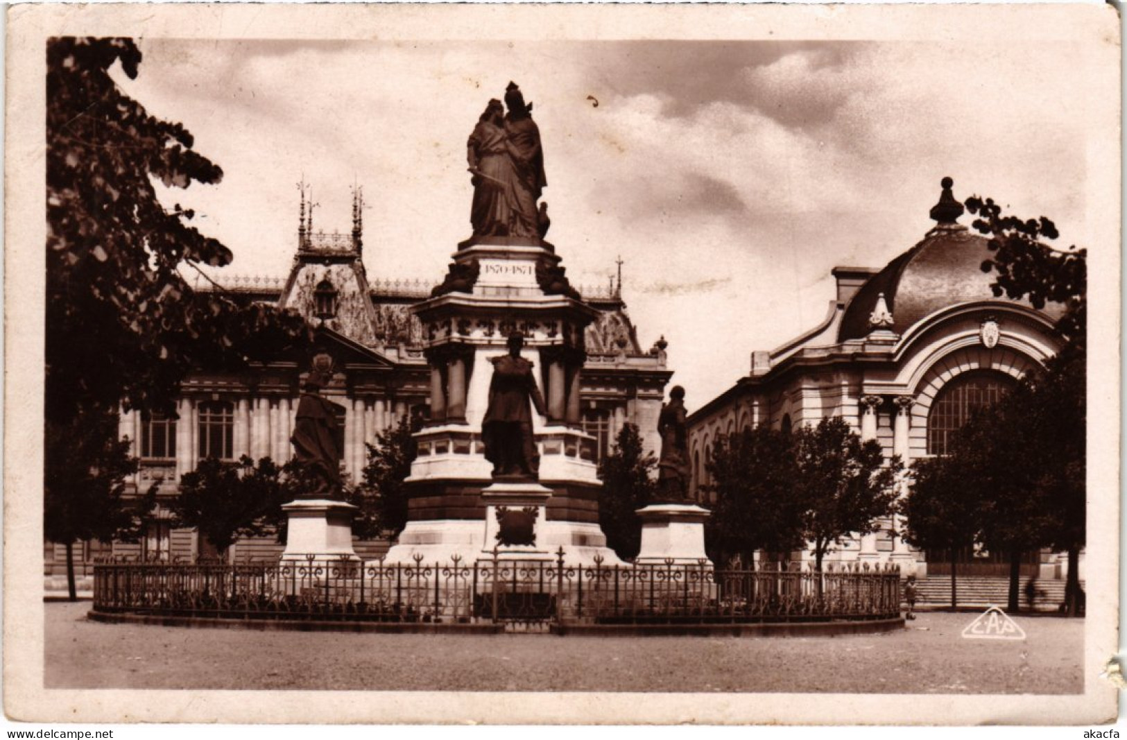 CPA Siege De Belfort Monument Des Trois (1363015) - Belfort – Siège De Belfort