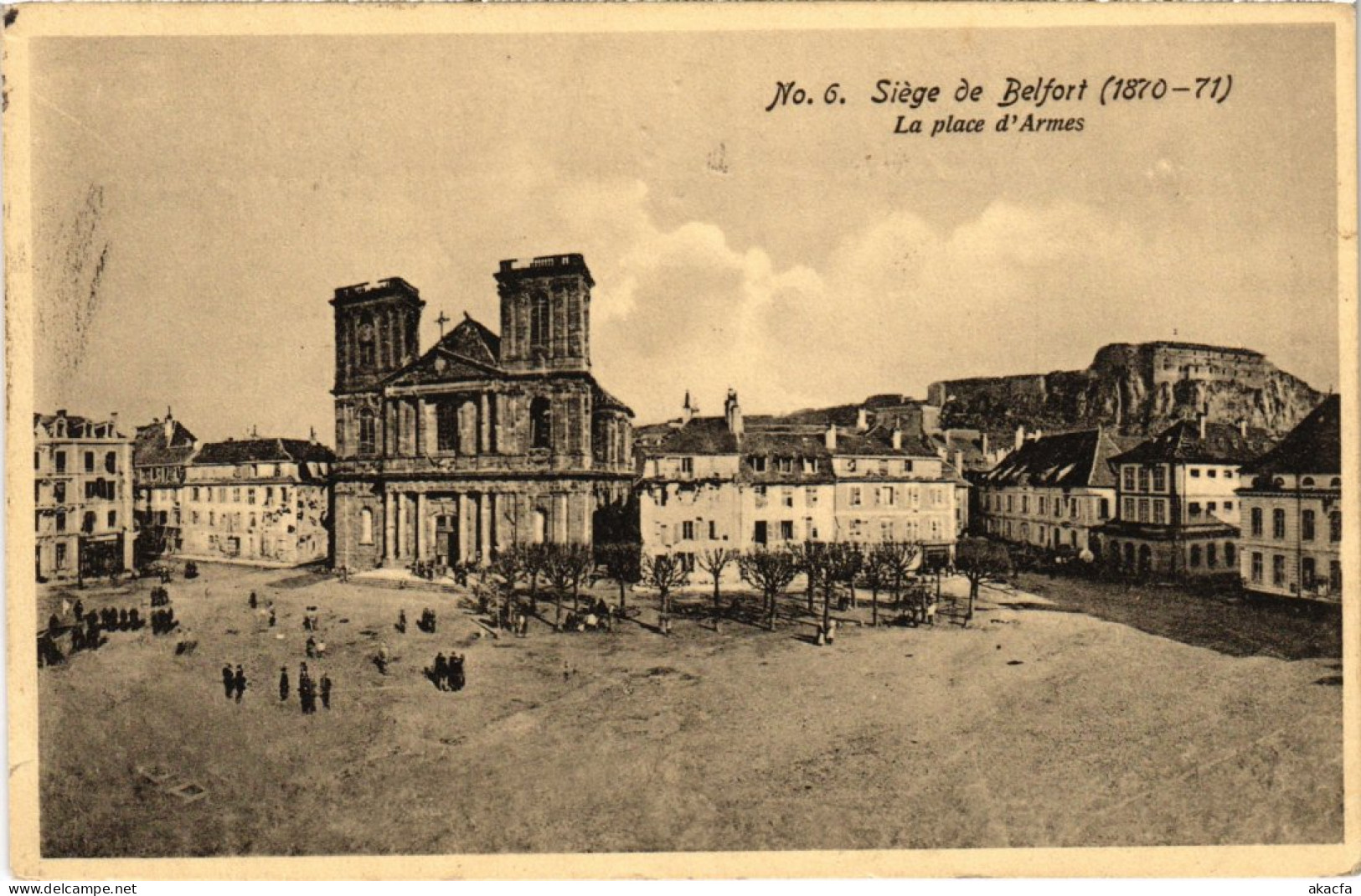 CPA Siege De Belfort Place D'Armes (1363026) - Belfort – Siège De Belfort