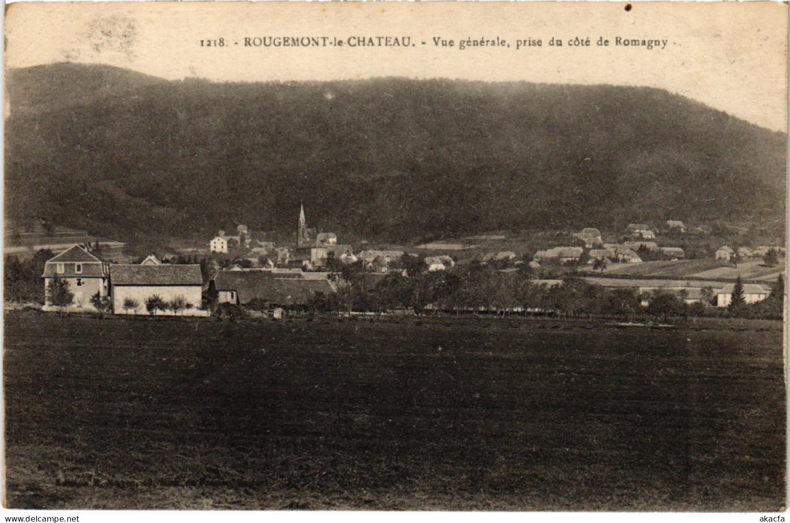 CPA Rougemont Le Chateau Vue Generale (1363047) - Rougemont-le-Château