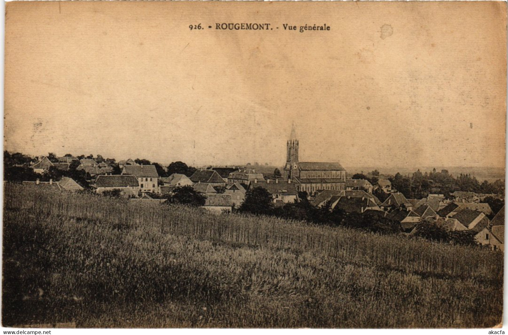 CPA Rougemont Le Chateau Vue Generale (1363058) - Rougemont-le-Château