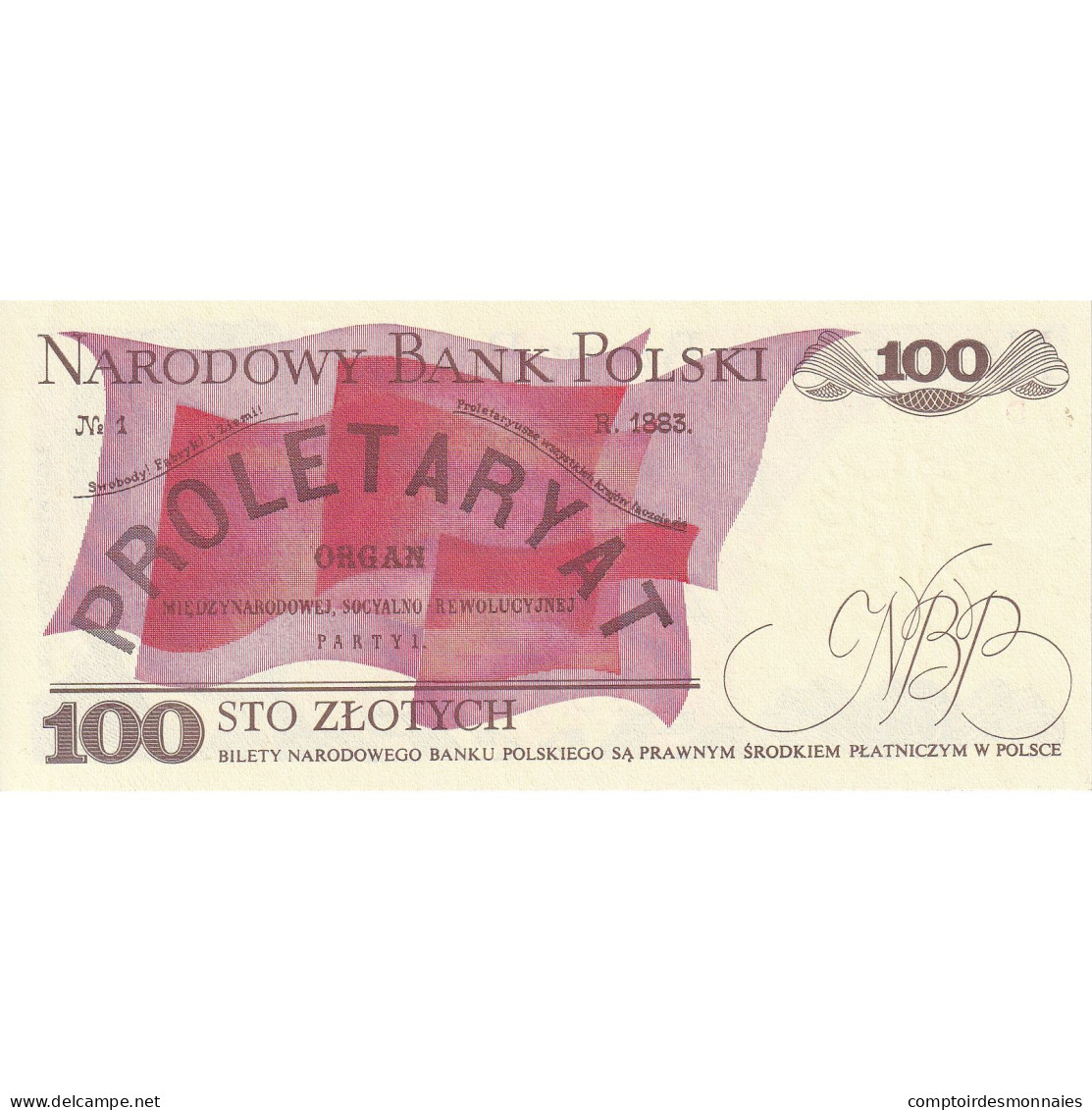 Pologne, 100 Zlotych, 1986-06-01, NEUF - Pologne