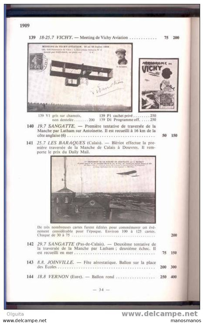 LIVRE Histoire De L'Aérostation Et De L'Aviation Française 1783/1930 , Par Jean Silombra Edit. 1981 Etat Neuf  --  6/212 - Poste Aérienne & Histoire Postale