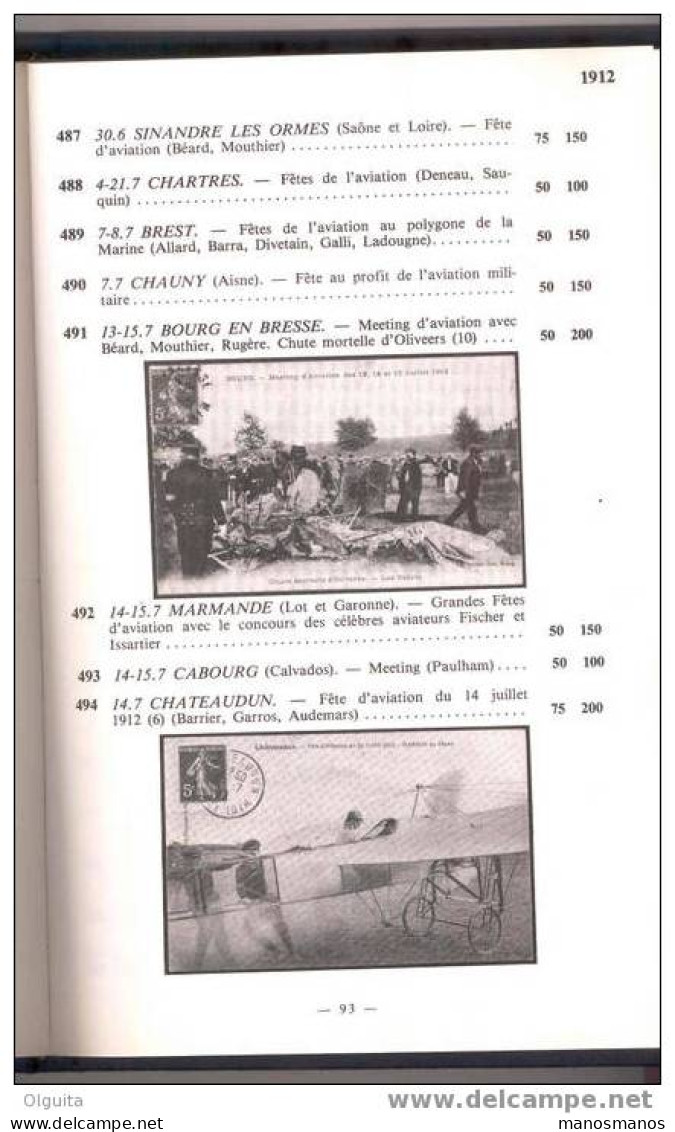 LIVRE Histoire De L'Aérostation Et De L'Aviation Française 1783/1930 , Par Jean Silombra Edit. 1981 Etat Neuf  --  6/212 - Luchtpost & Postgeschiedenis