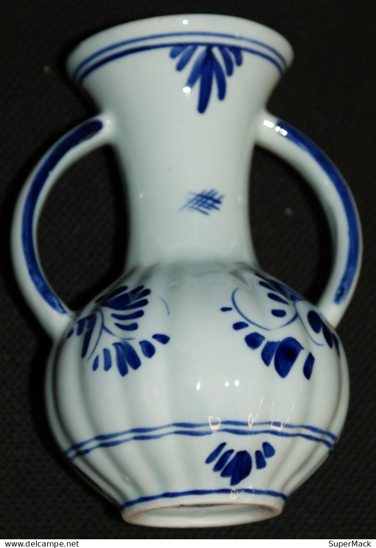 Ancien Petit Vase à Fleurs à Hanses Handpainted Delftsblauw - Delft (NLD)