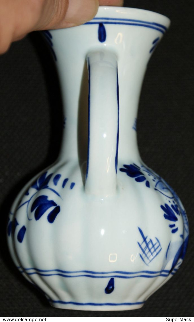 Ancien Petit Vase à Fleurs à Hanses Handpainted Delftsblauw - Delft (NLD)