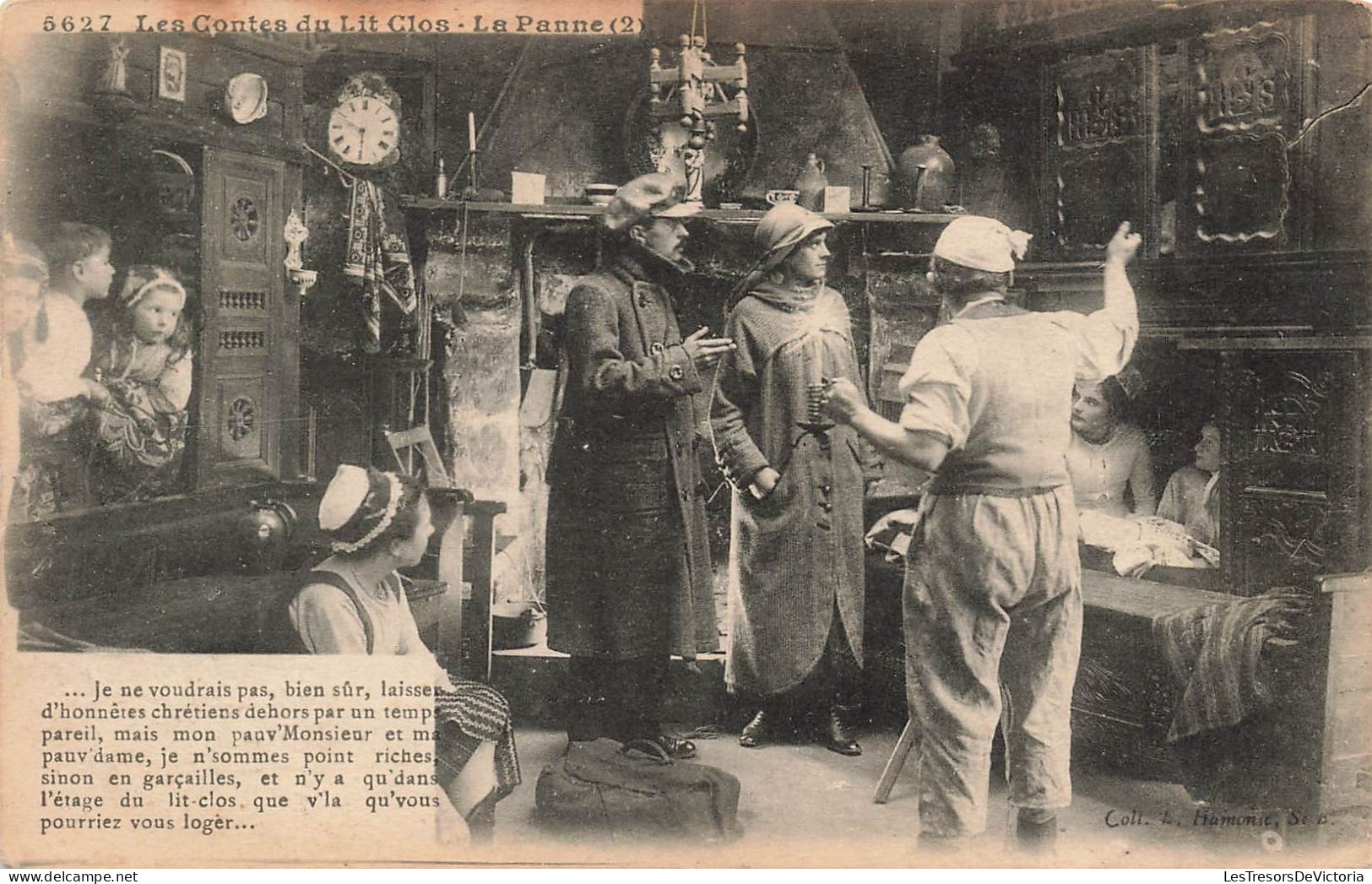 BELGIQUE - De Panne -  Les Contes Du Lit Clos - Carte Postale Ancienne - De Panne