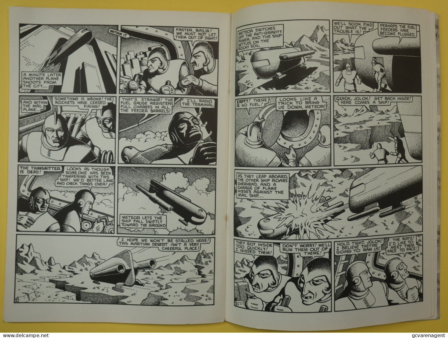 STRIP - FROLICS BY BASIL WOLVERTON - GROOT FORMAAT  40 X 28,50 CM  50 BLZ - 1 DUBBELE BLZIN KLEUR  ZIE AFBEELDINGEN - Autres Éditeurs