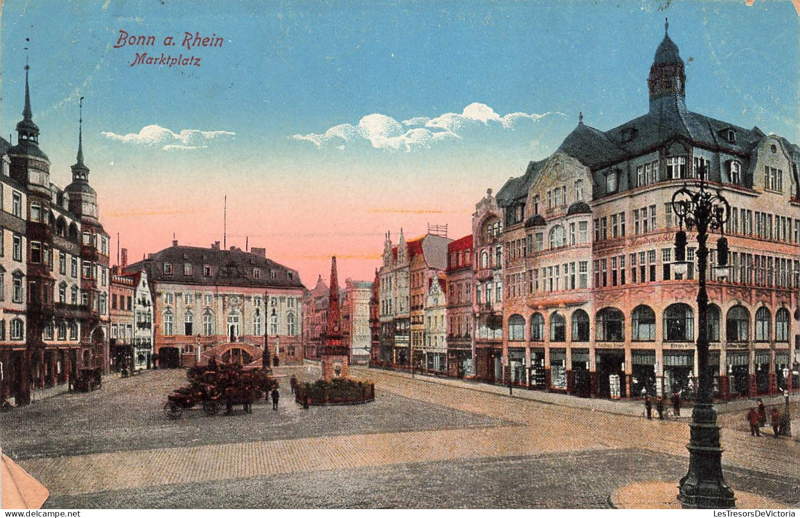 ALLEMAGNE - Bonn A Rhein - Marktplatz - Colorisé - Carte Postale Ancienne - Bonn