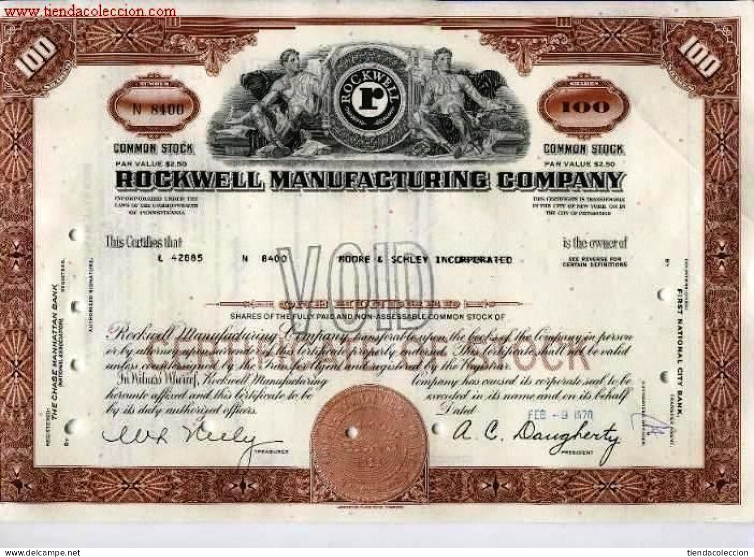 Rockwell Manufacturing Company - P - R