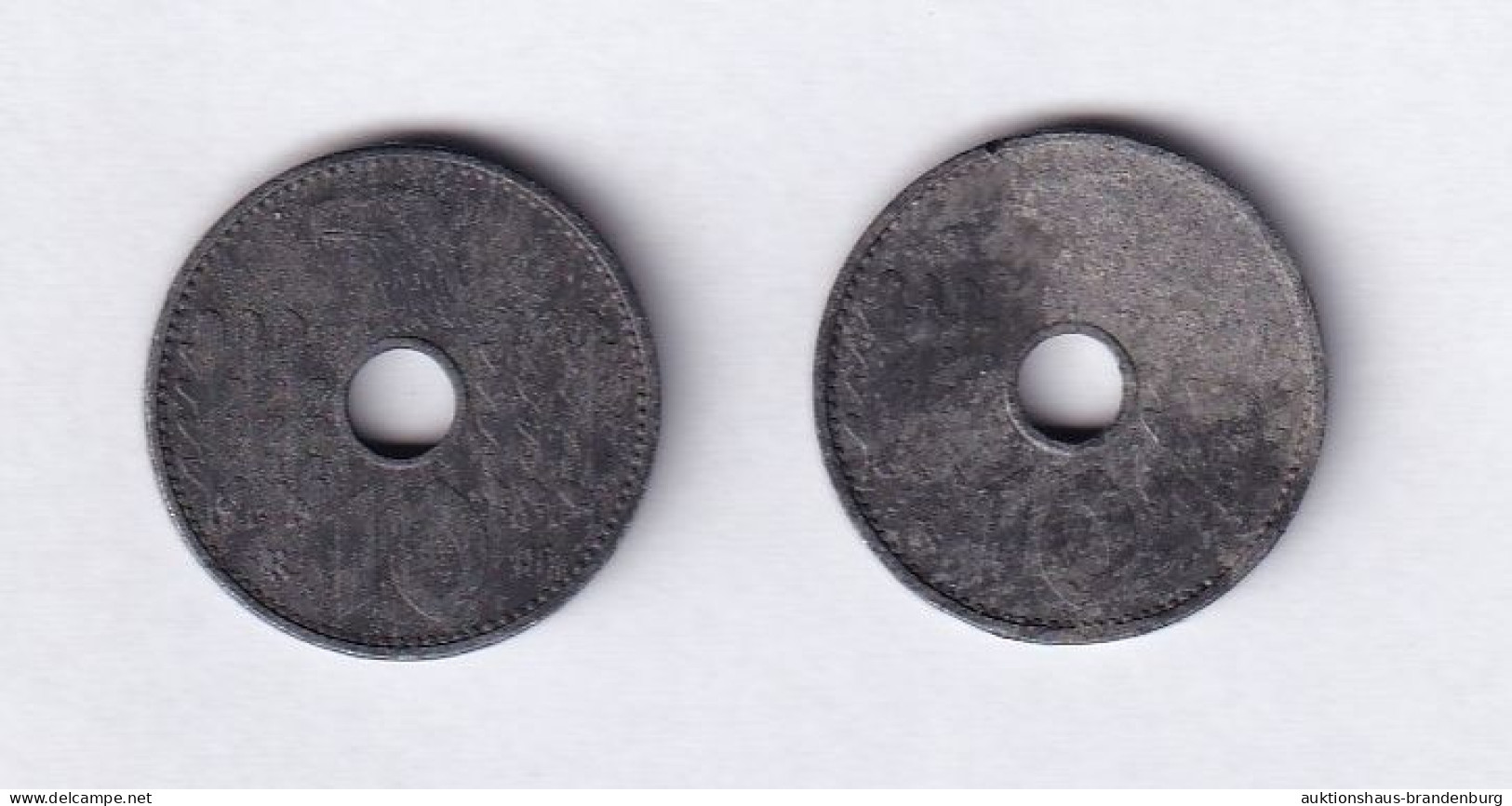 2x 10 Pfennig 1940A + 1940G - Reichskreditkassen - 10 Reichspfennig