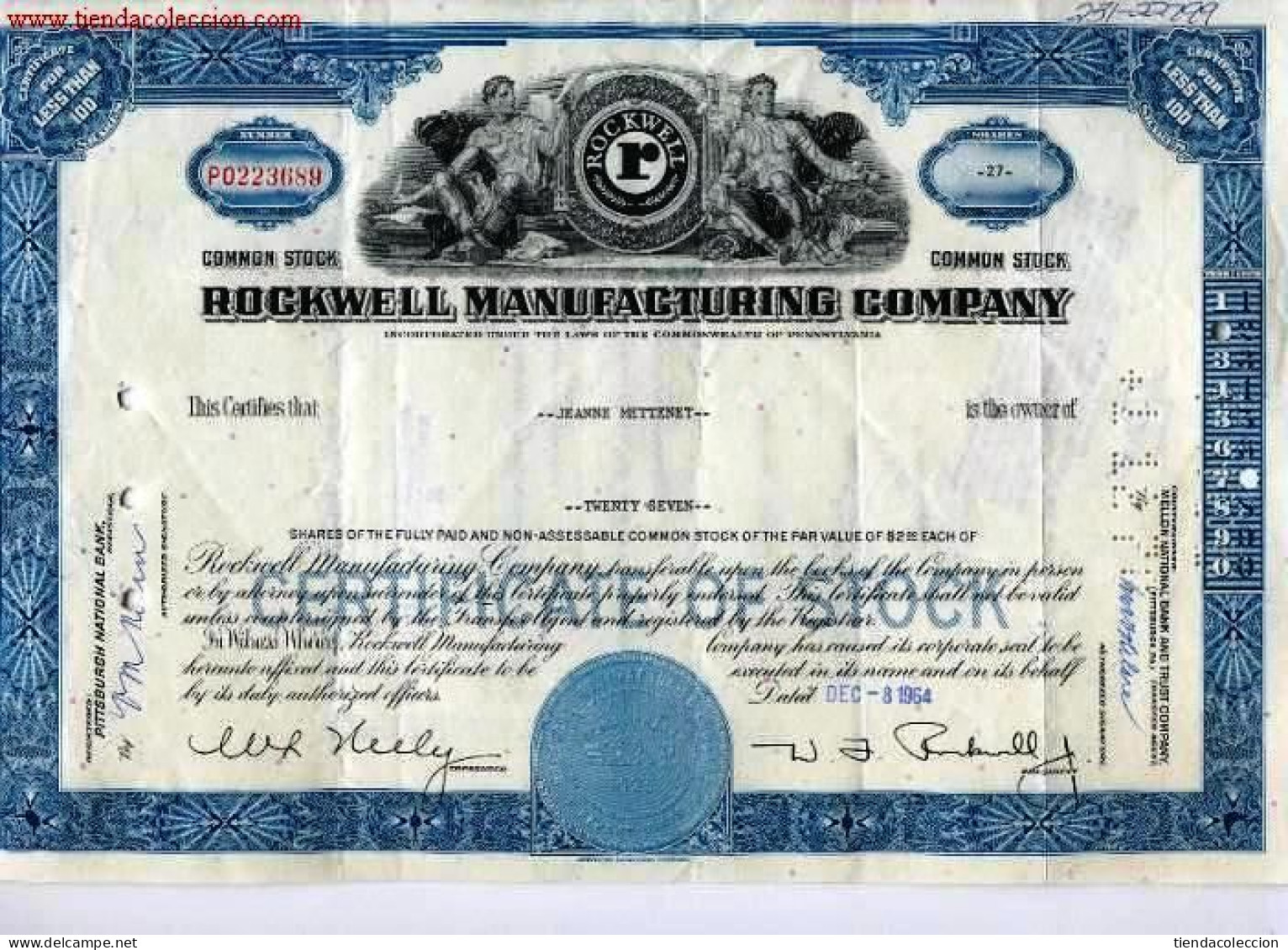 Rockwell Manufacturing Company - P - R