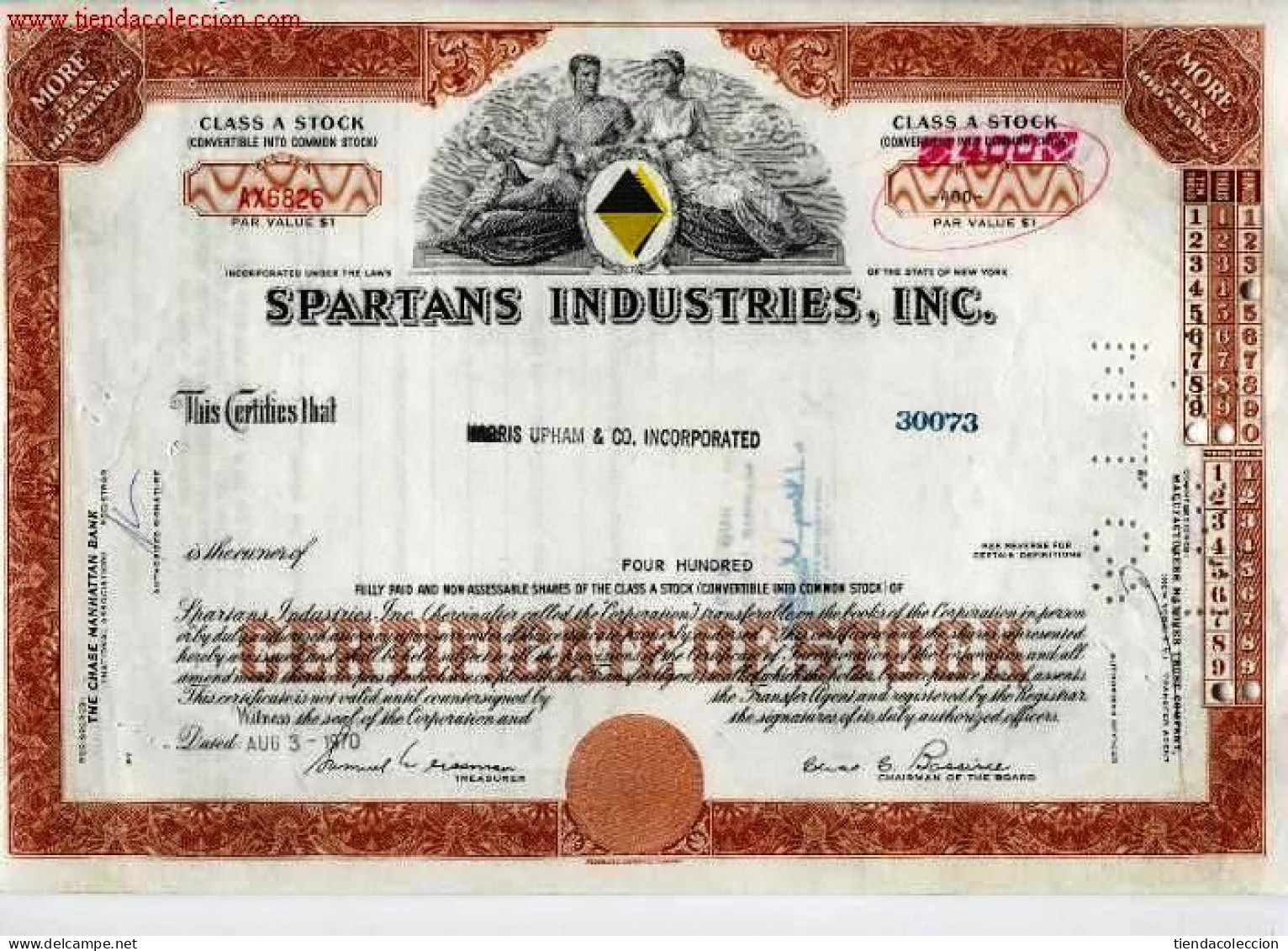 Spartans Industries, Inc. - S - V