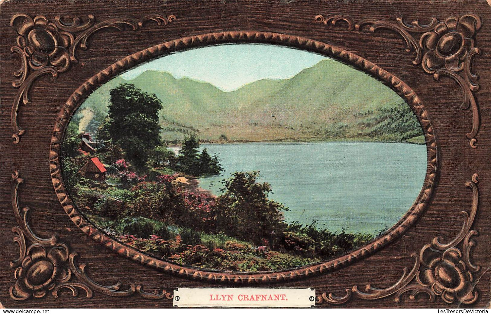 ROYAUME UNI - Caernarvonshire - LLyn Crafnant - Colorisé - Carte Postale Ancienne - Caernarvonshire