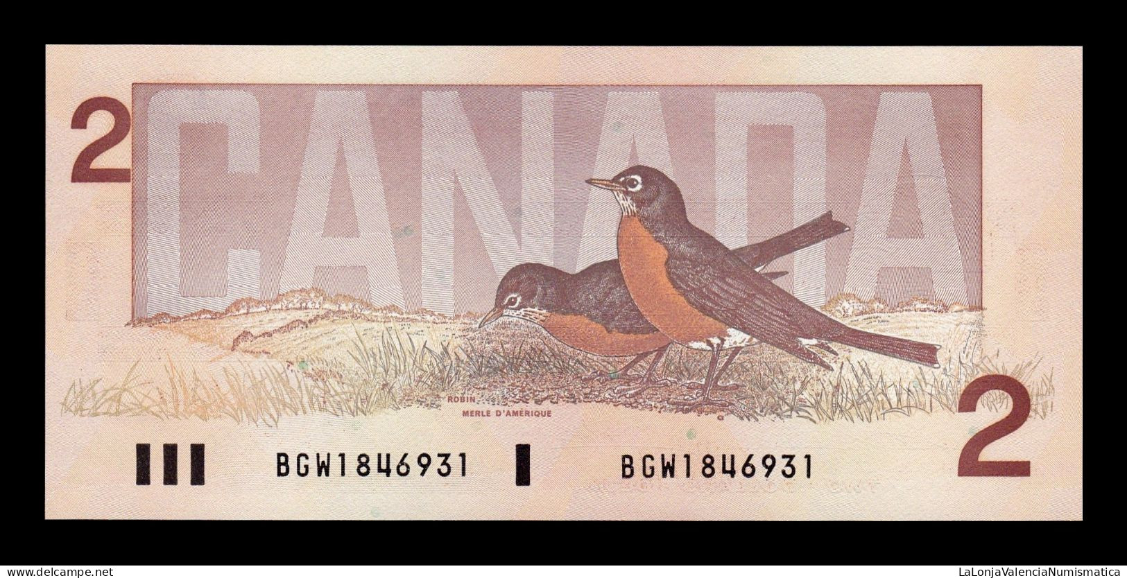Canada 2 Dollars Elizabeth II 1986 Pick 94b Sc Unc - Kanada