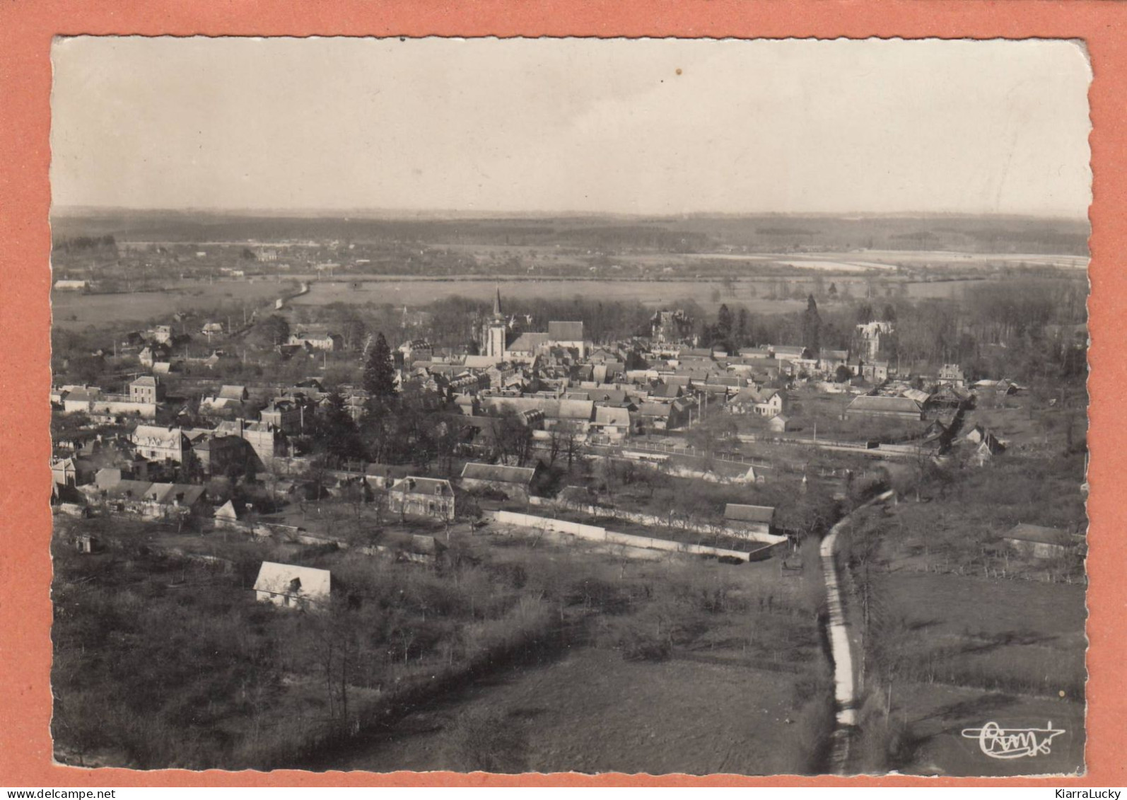 BOURGTHEROULDE - EURE - VUE GENERALE AERIENNE - ECRITE - Bourgtheroulde