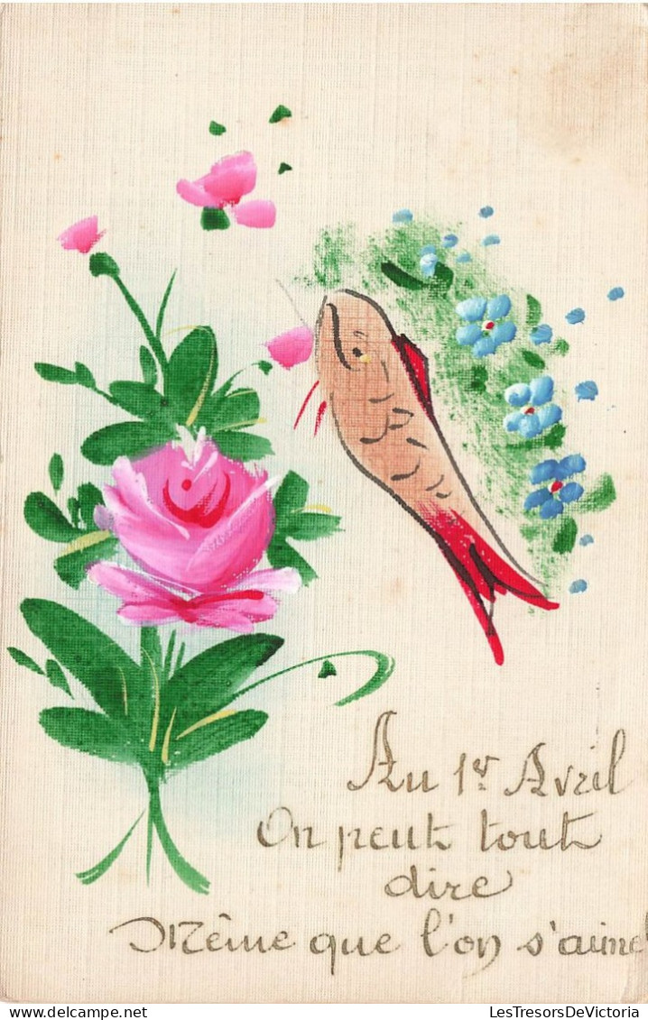 FÊTES - VŒUX - Au 1er Avril - On Peut Tout Dire - Colorisé - Carte Postale Ancienne - Erster April