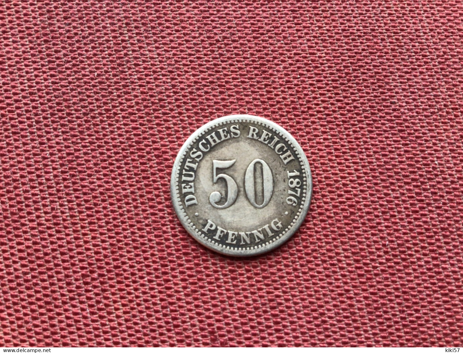 ALLEMAGNE Monnaie 50 Pfennig 1876 F - 50 Pfennig