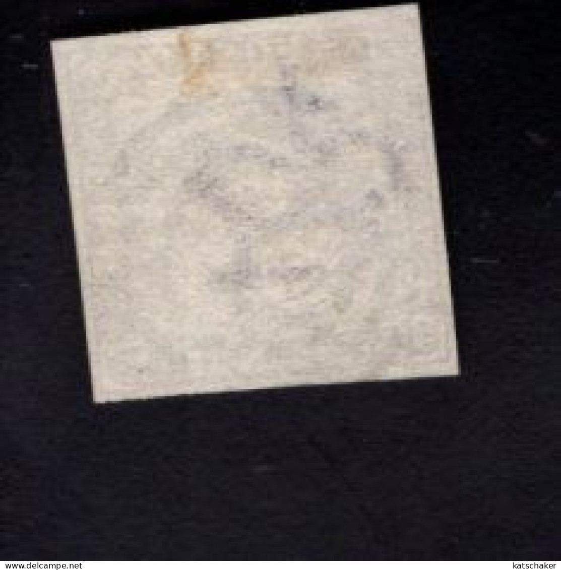 1906849488 1854 1857 SCOTT 4 (O) GESTEMPELD - USED - ROYAL EMBLEMS - NUMBER CANCEL - Used Stamps