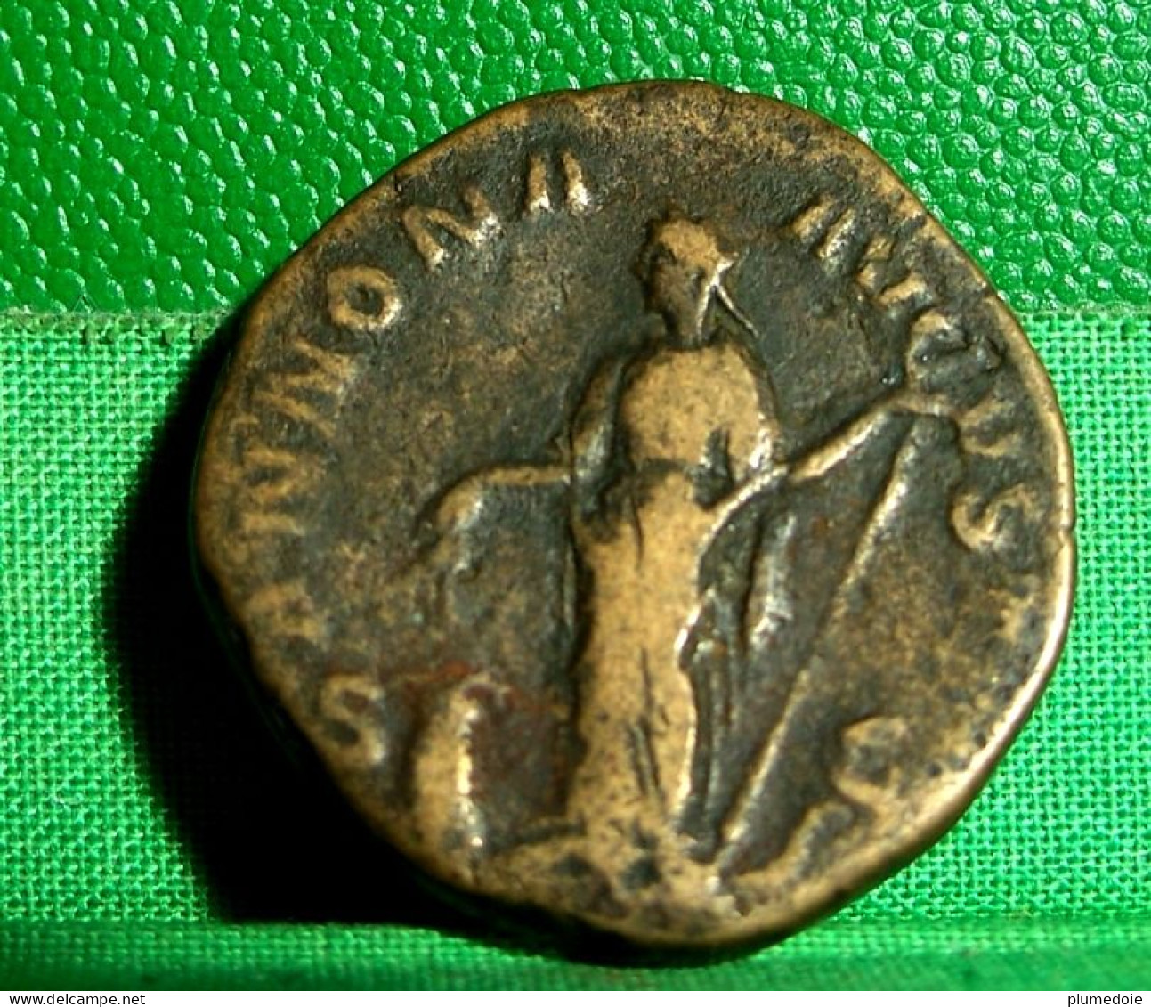 MONNAIE ROMAINE ,  SESTERCE ,  ALEXANDRE SEVERE ( 221 / 235 ) / ANNONA AVGVSTVS , Roman Coin - The Severans (193 AD Tot 235 AD)