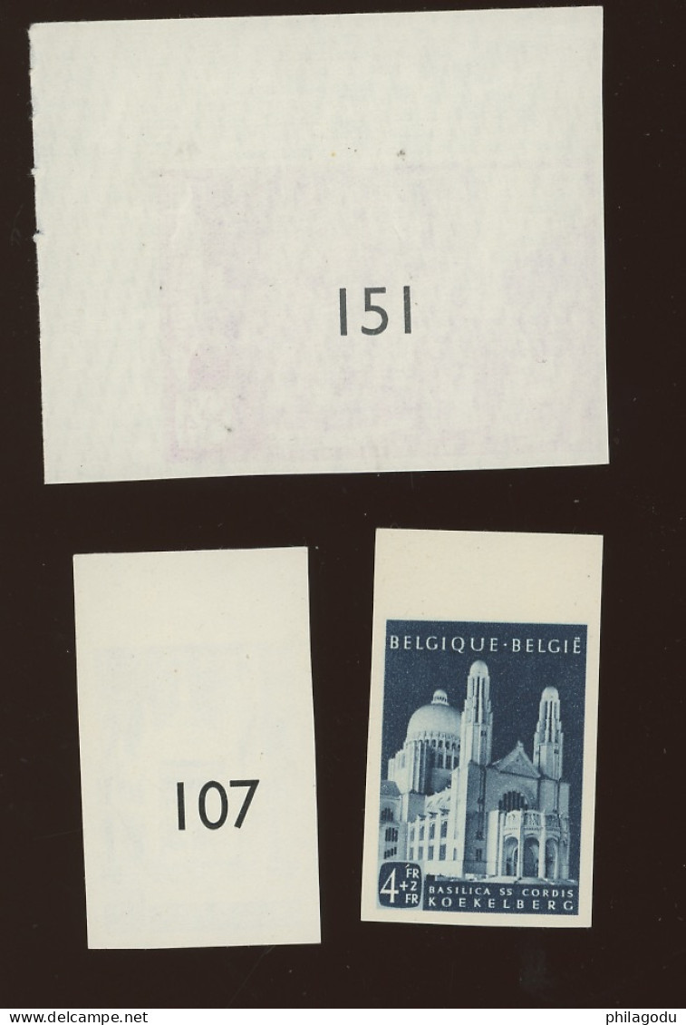 1952 Basilisque Koekelberg 876-878   (tirage 220 Séries) - 1941-1960