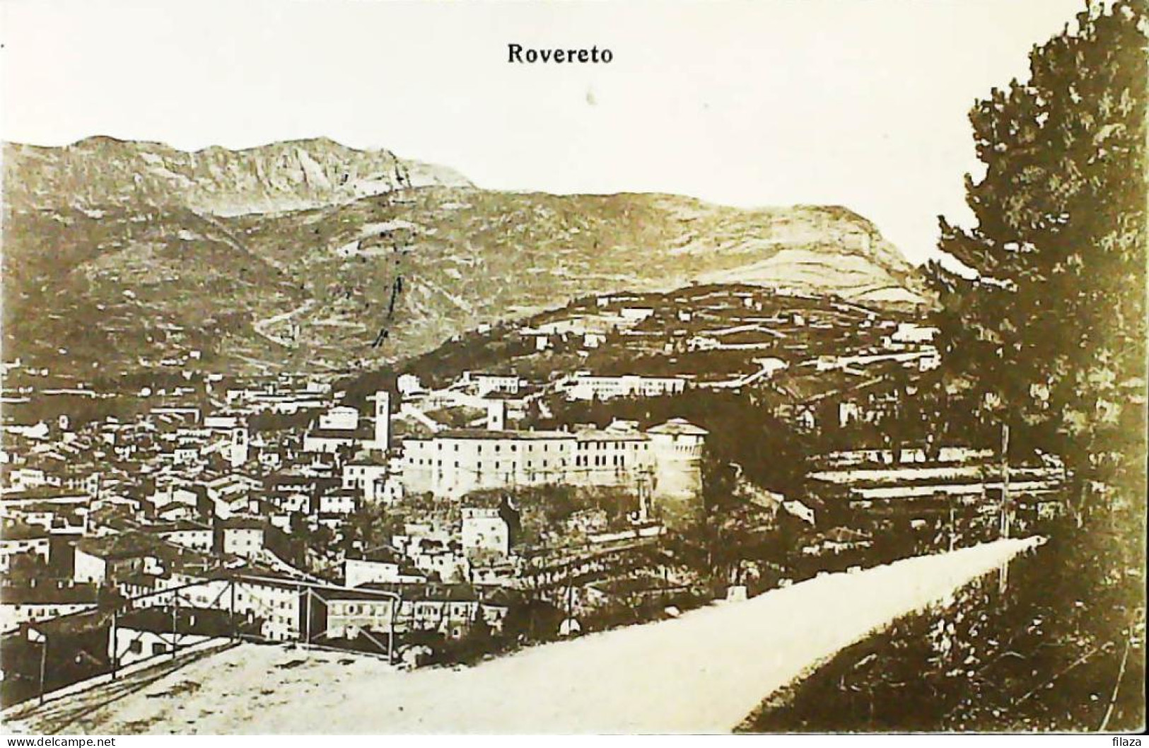 ITALIA - OCCUPAZIONI- TRENTO E TRIESTE 1919 Cartolina ROVERETO - S5982 - Trento & Trieste