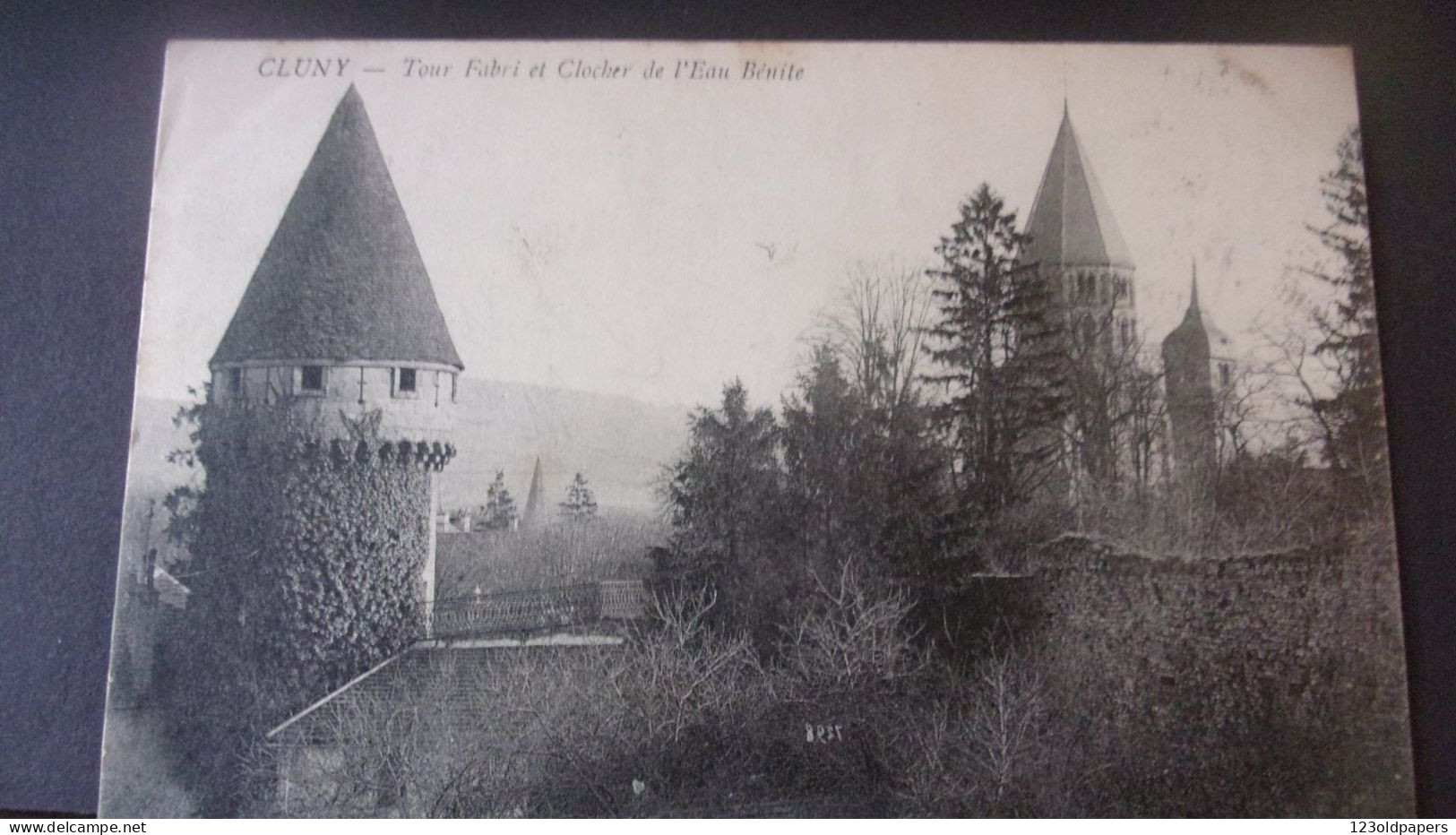 SUISSE VAUD VILLARS SUR OLLON 1907 AU DOS DE CPA CLUNY - Briefe U. Dokumente