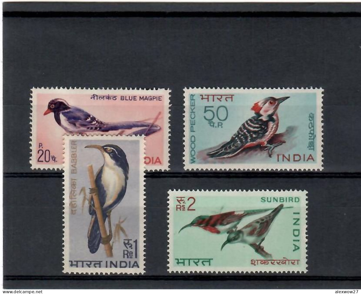 India 1968 Animals ( Yvert.263/266)** MNH - Ungebraucht