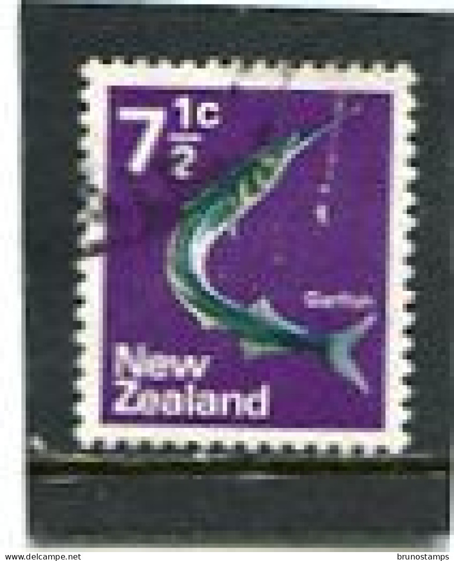 NEW ZEALAND - 1970  7 1/2c  FIFTH PICTORIAL  FINE USED - Usados