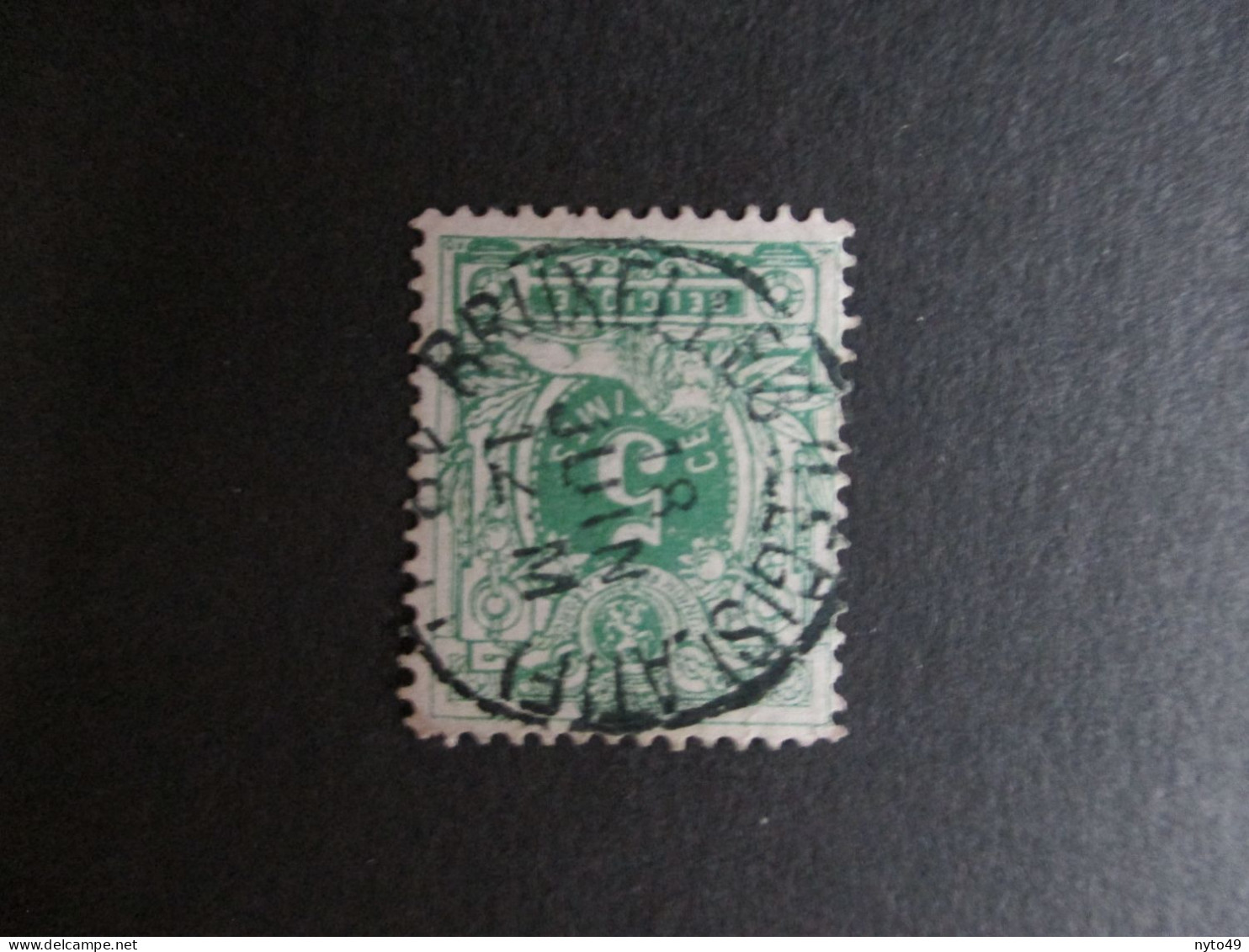 Nr 45 - Centrale Stempel "Bruxelles (Législatif)" - Coba + 2 - 1869-1888 Liggende Leeuw