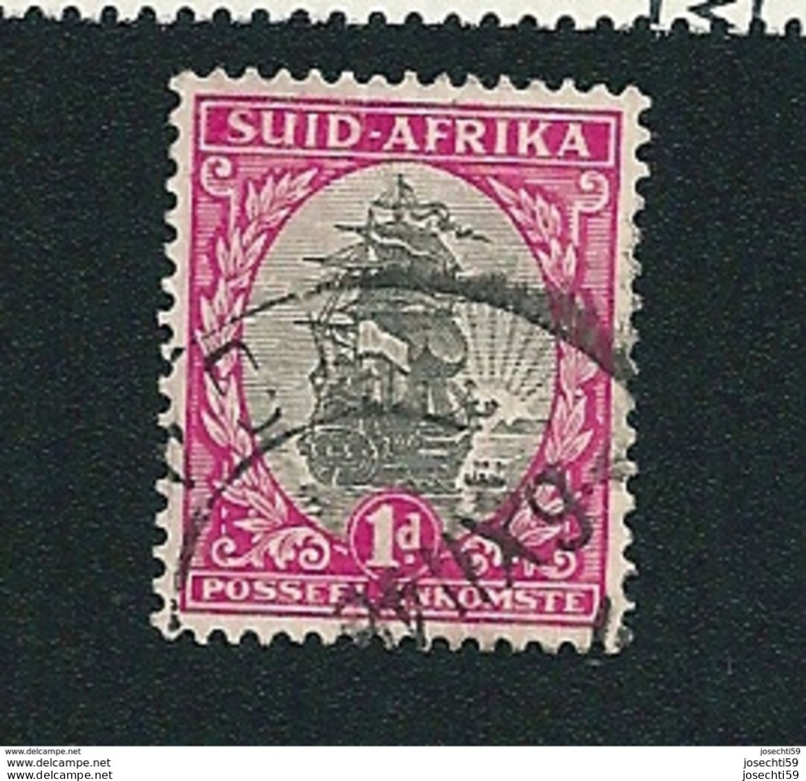 N° 39 Le Dreommedaris Timbre Afrique Du Sud (1926) Oblitéré SUID AFRIKA - Used Stamps