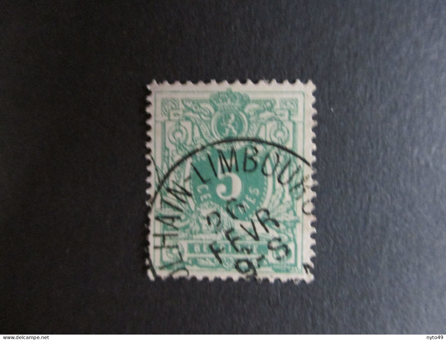 Nr 45 - Centrale Stempel "Dolhain-Limbourg" - Coba + 4 - 1869-1888 Lion Couché