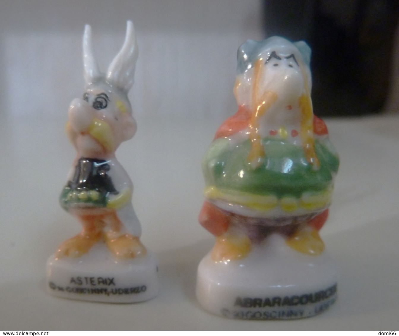 Fève Astérix 1994  Et Abraracourcix 1993 - BD