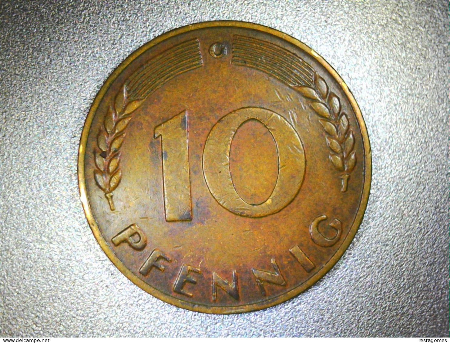 10 Pfennig 1950 G   Pièce En Cours République Fédérale D'Allemagne - 10 Pfennig