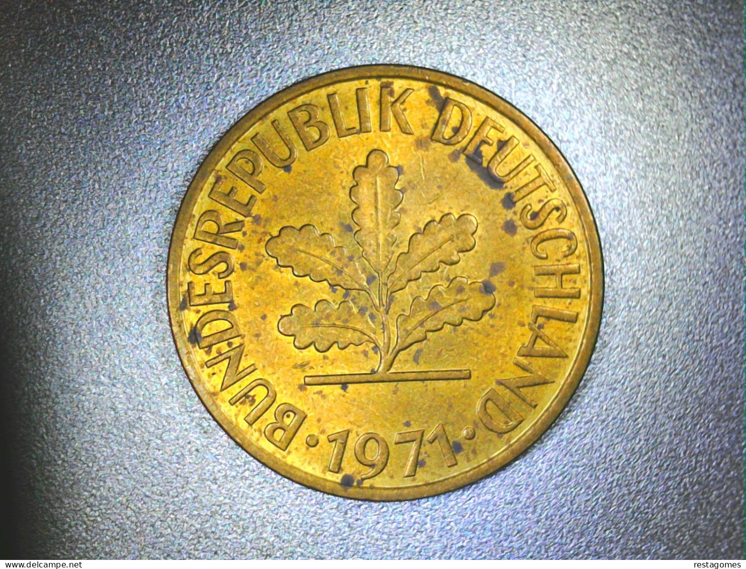 10 Pfennig 1971 J   Pièce République Fédérale D'Allemagne - 10 Pfennig
