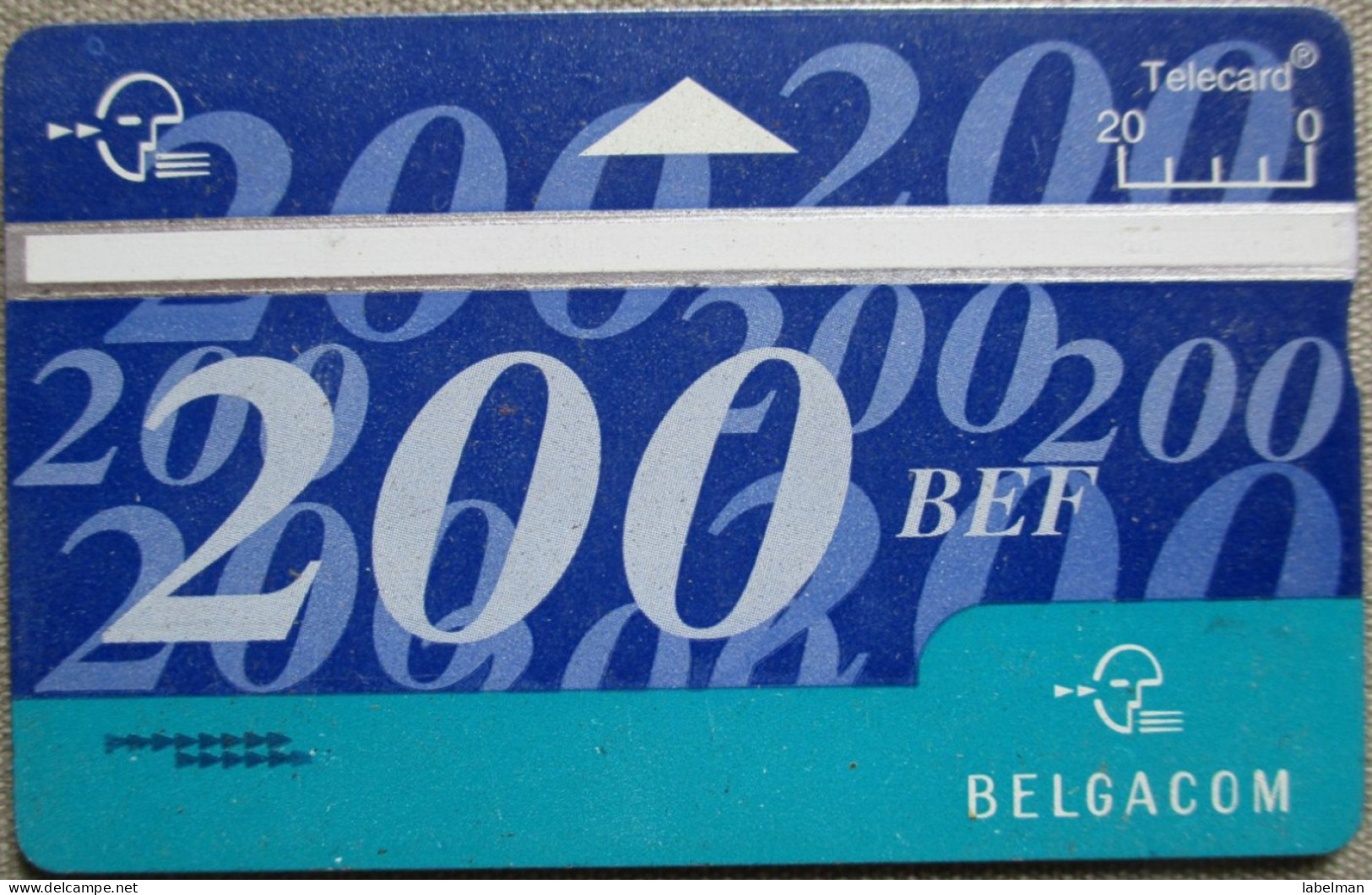 BELGIUM BELGACOM TELECOM PELEPHONE TELEPHONE PHONE TELEFONWERTKARTE PHONECARD KART CARTELA CARD CARTE KARTE COLLECTOR - [2] Prepaid & Refill Cards