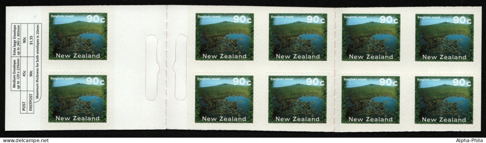 Neuseeland 2004 - Mi-Nr. 2161 ** - MNH - Heft - Natur - Booklets