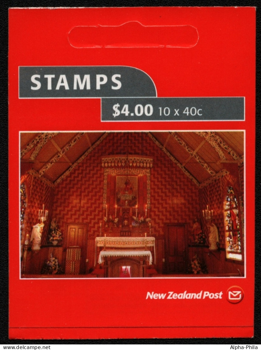 Neuseeland 2002 - Mi-Nr. 2023 BC ** - MNH - Heft - Weihnachten / X-mas - Carnets