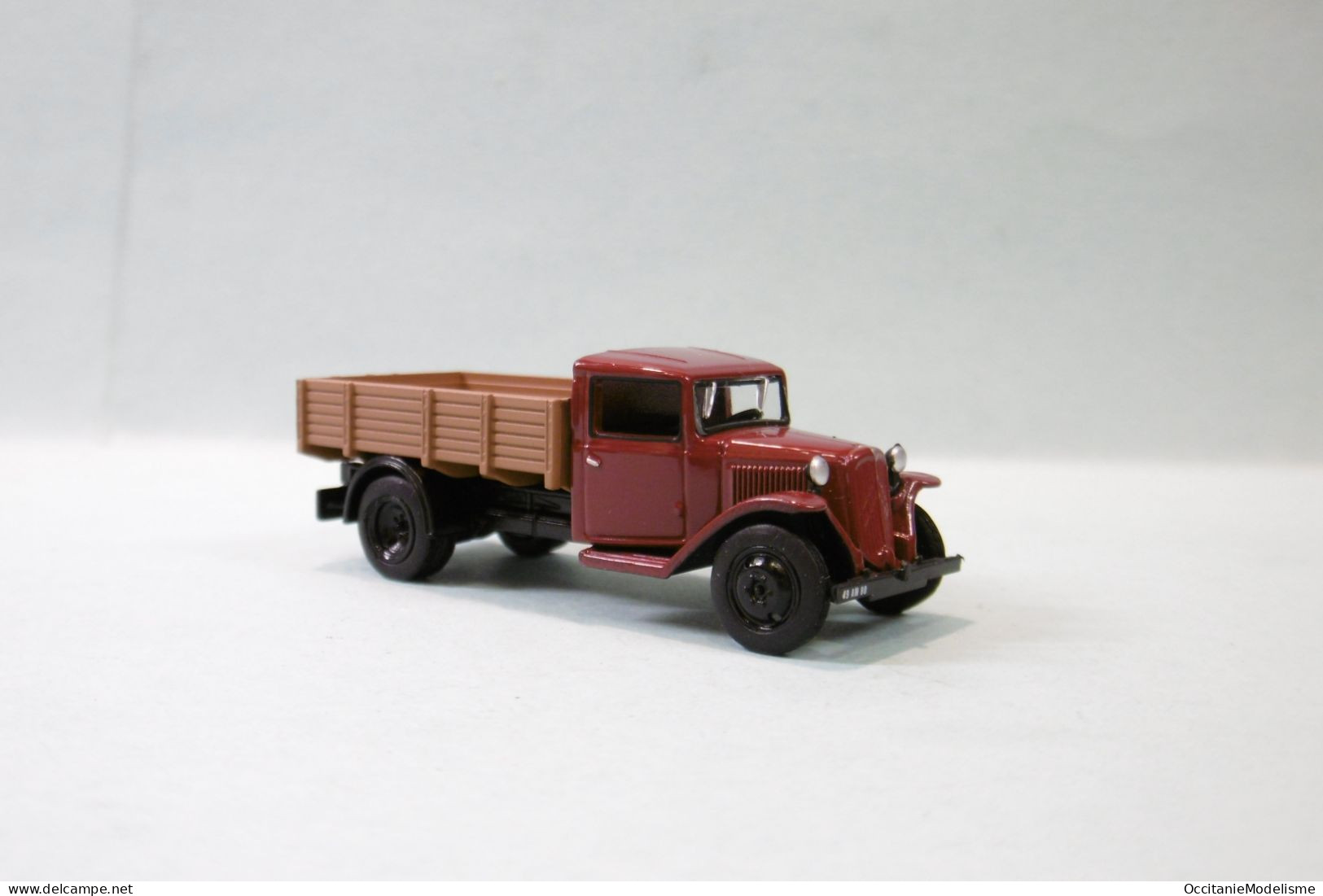 Norev - CITROEN TYPE 23 1952 Bordeaux Et Marron Réf. 159937 Neuf HO 1/87 - Road Vehicles