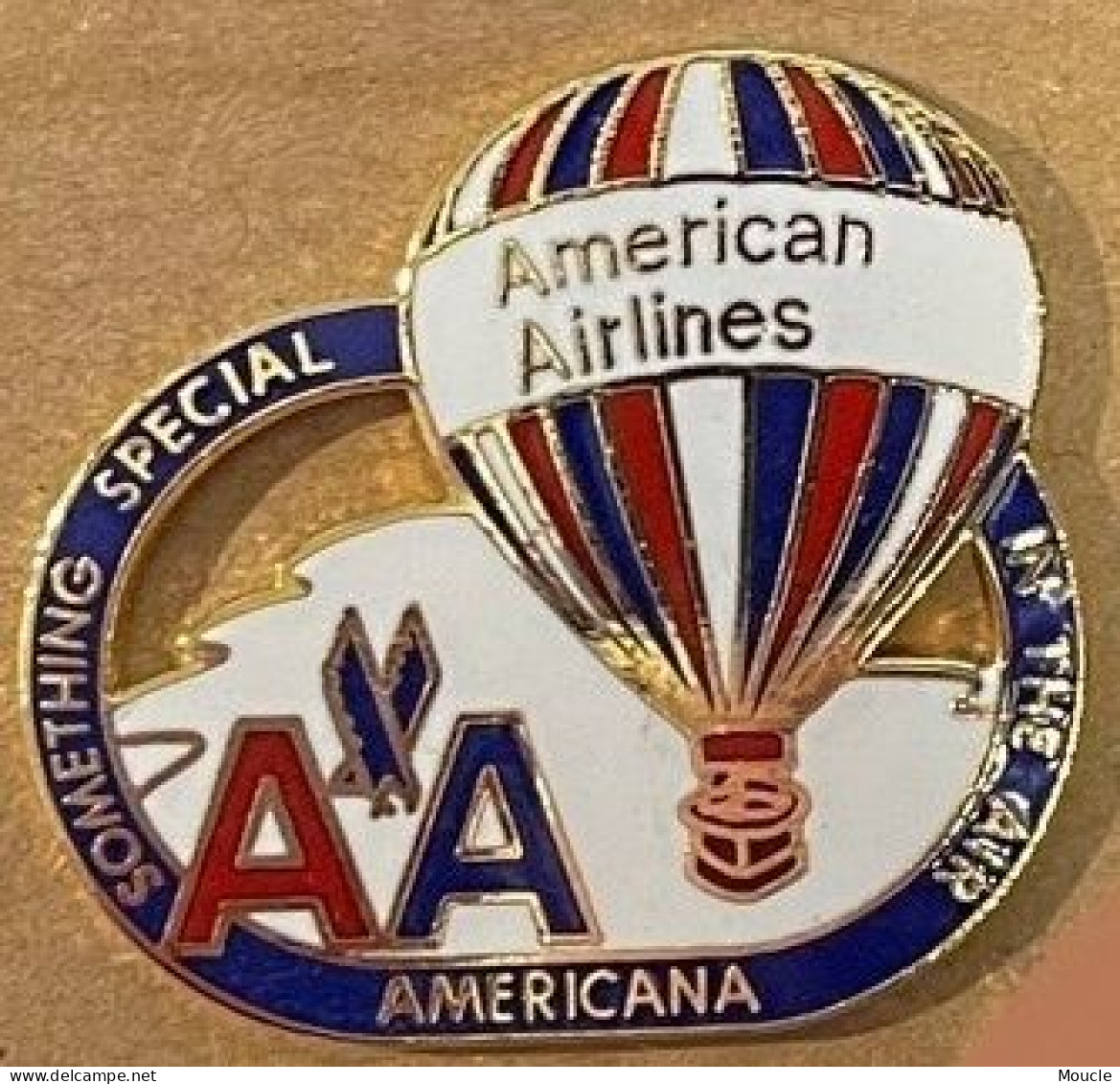 MONTGOLFIERE - BALLON - BALLOON - BALLON - AMERICAN AIRLINES - AA - IN THE AIR AMERICANA SOMETHING SPECIAL - EGF - (33) - Luchtballons