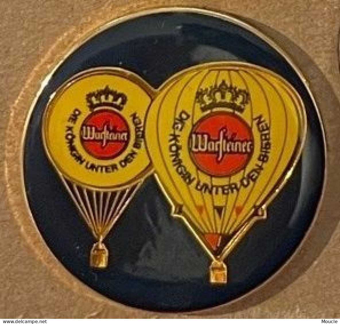 MONTGOLFIERES - BALLONS - BALLOON - BALLON - DOUBLES - WARSTEINER - BIERE - BEER -BIER -    (33) - Luchtballons