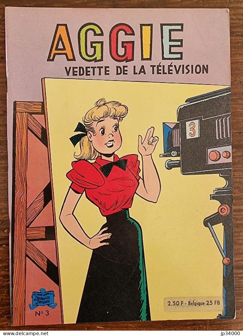 AGGIE Vedette De Télévision N°3 - Edition De 1970. "Albums Jeunesse Joyeuse" - Aggie