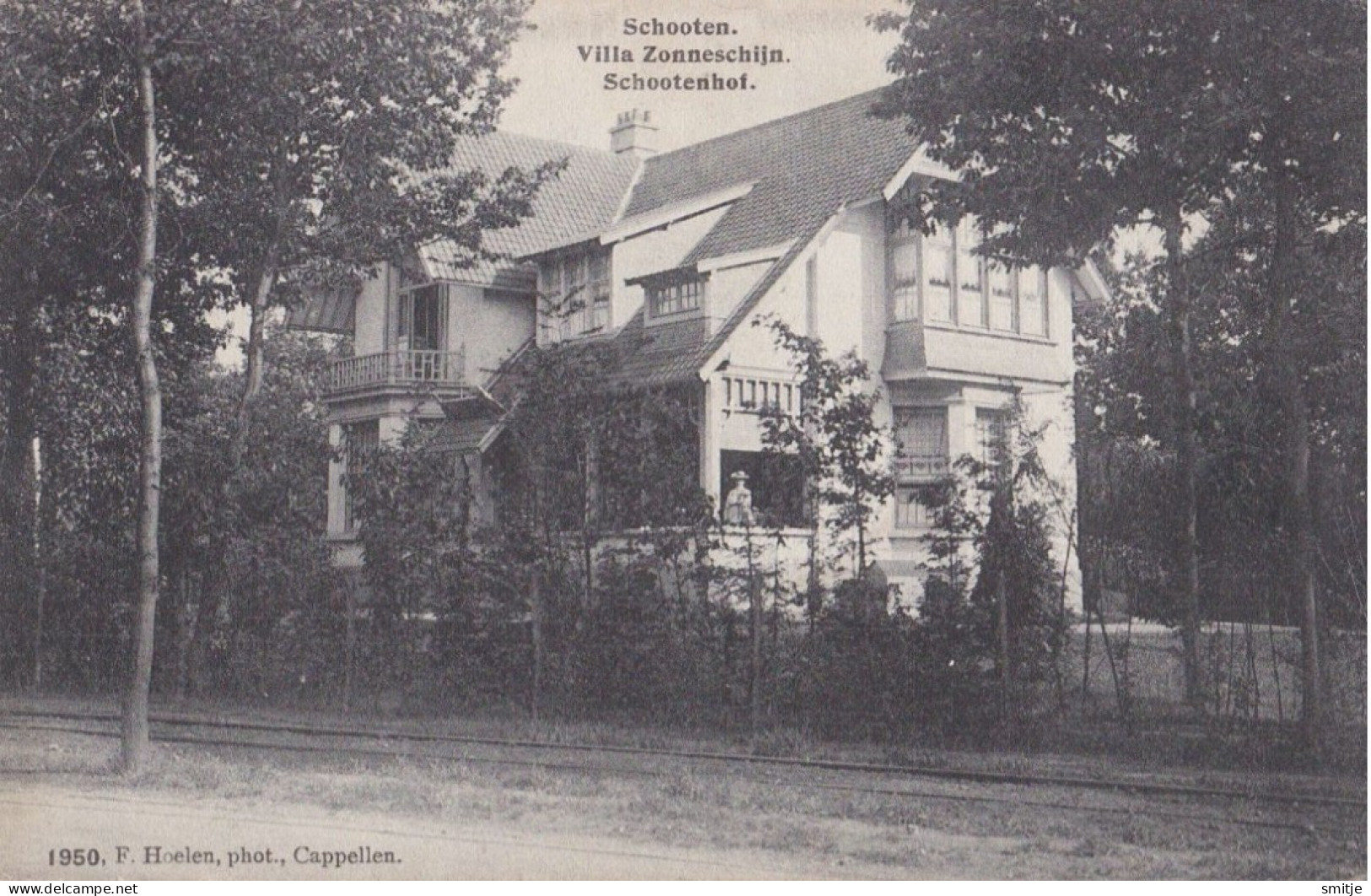 SCHOTEN SCHOOTENHOF 1910 VILLA ZONNESCHIJN - HOELEN KAPELLEN 1950 - Schoten