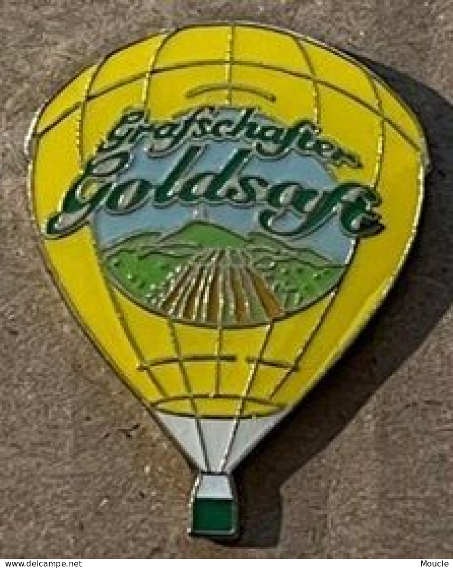 MONTGOLFIERE - BALLON - BALLOON - BALLON - GRAFSCHAFTER - GOLDSAFT - JAUNE - CAMPAGNE -      (33) - Fesselballons