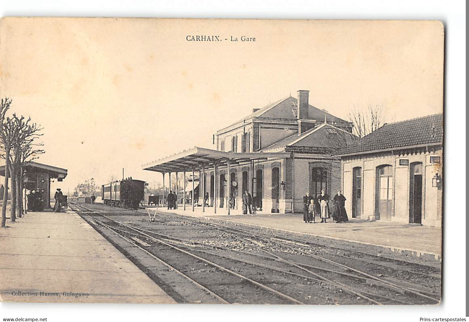 CPA 29 Carhaix La Gare  - Carhaix-Plouguer