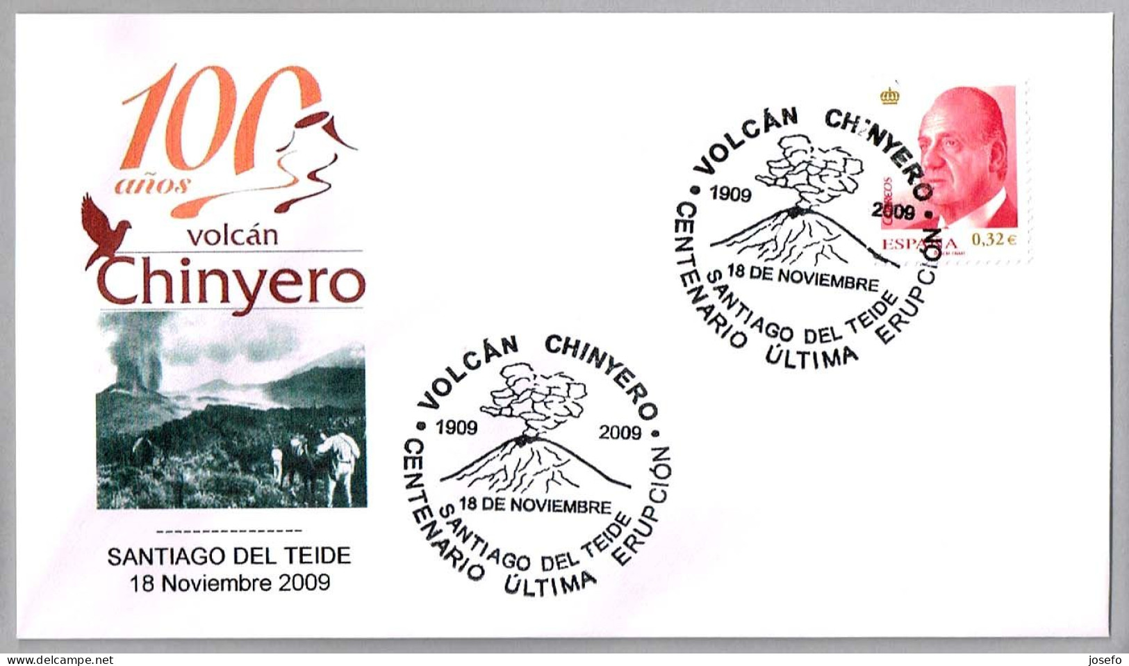 100 Años VOLCAN CHINYERO - 100 Years Volcano. Santiago Del Teide, Canarias, 2009 - Volcanes
