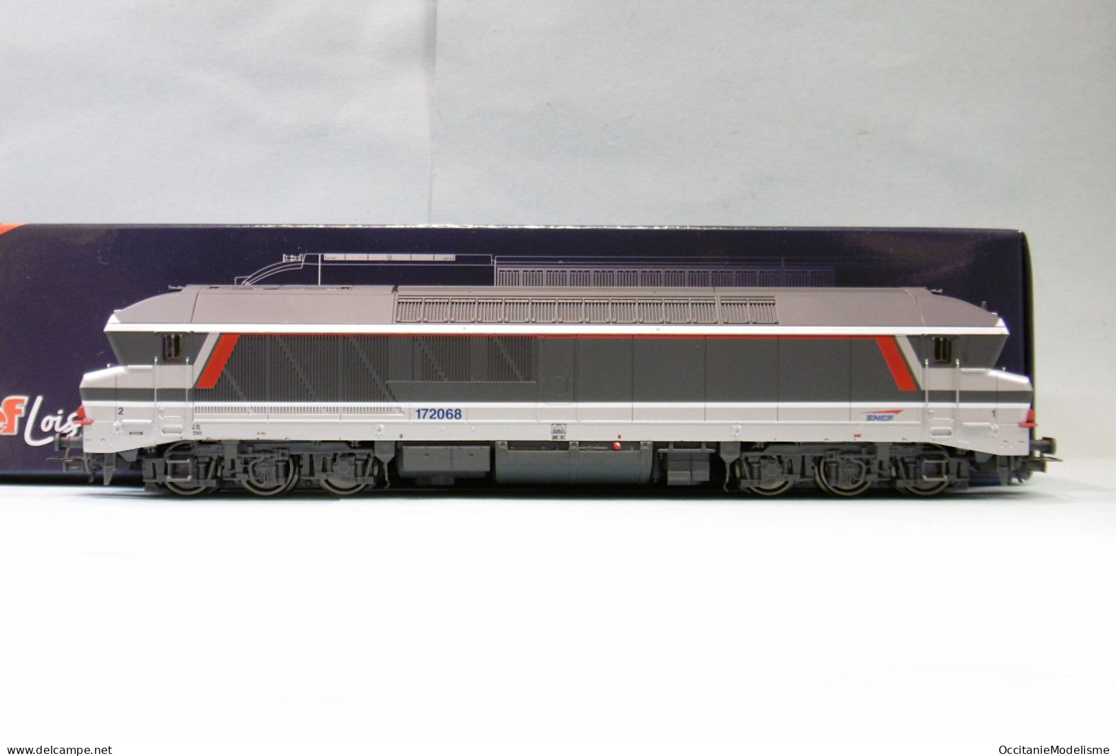 Jouef - Locomotive Diesel CC 172068 72000 Multiservice SNCF ép. V Réf. HJ2604 Neuf HO 1/87 - Locomotoras