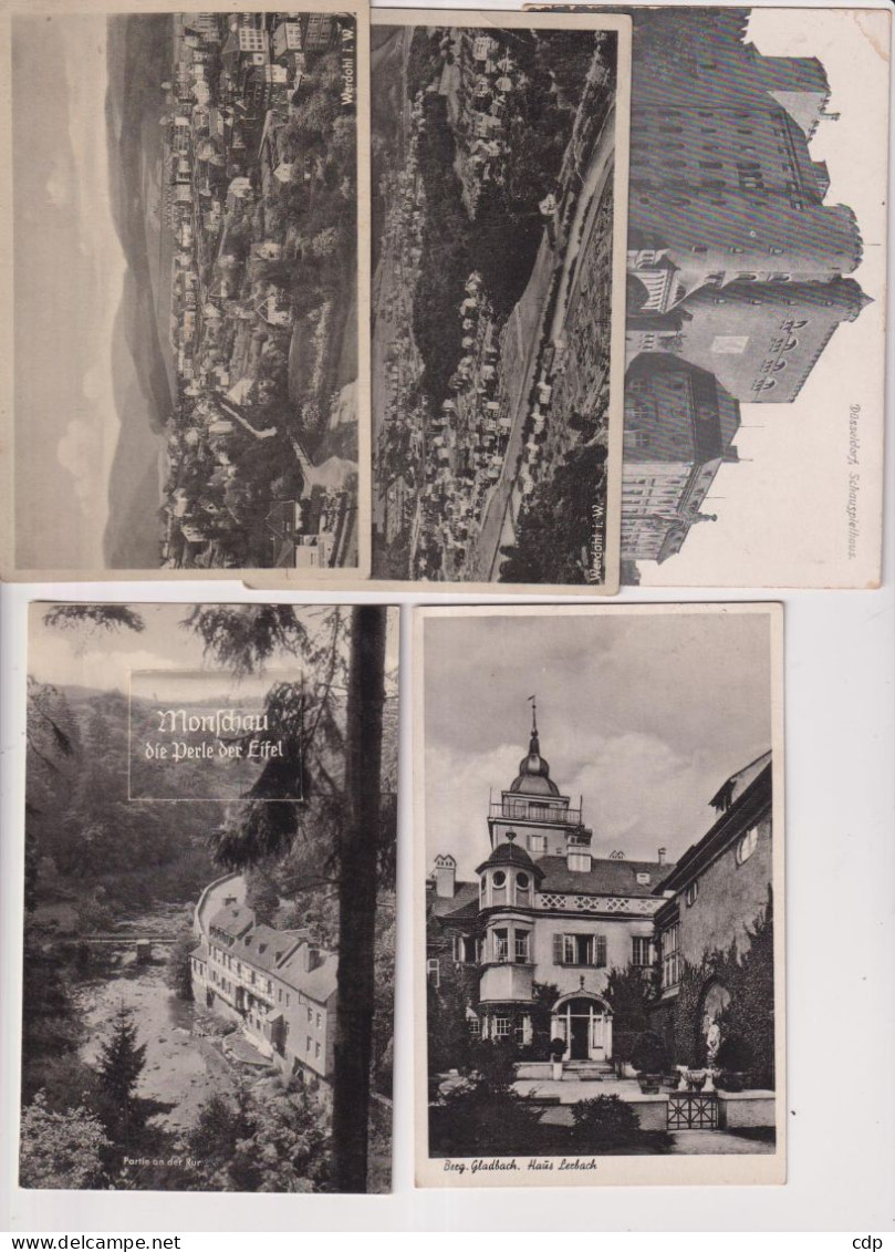 Lot 9 Cpa Allemagne - Sammlungen & Sammellose